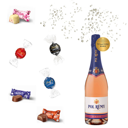 Sparkling Wine and Chocolates in Premium Gift Box
