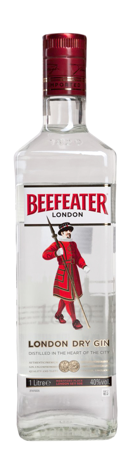 40% (England) Beefeater Gin 1ltr