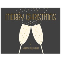 Merry Christmas Bubbles Card