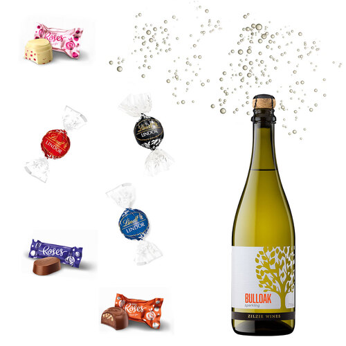 Sparkling Wine and Chocolates in Premium Gift Box