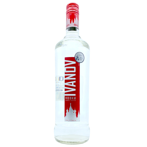 Ivanov (NZ) Vodka 37.2% 1ltr