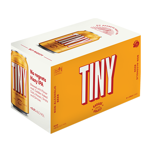 Garage Project Tiny NON ALCOHOLIC Beer (4x6) 24PACK 330ml CAN