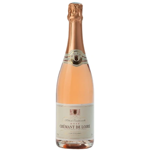 J. de Villaret Cremant de Loire Rosé  13 Bottle Case Deal