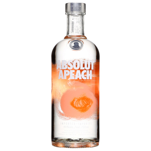Absolut (Sweden) Apeach Vodka 700ml