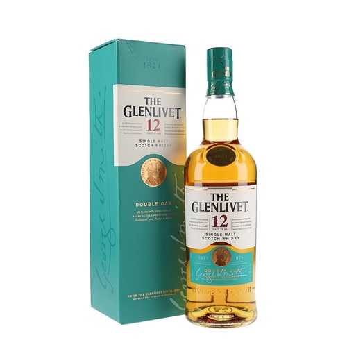 Glenlivet (Scotland) 12yr 700ml Gift Pack