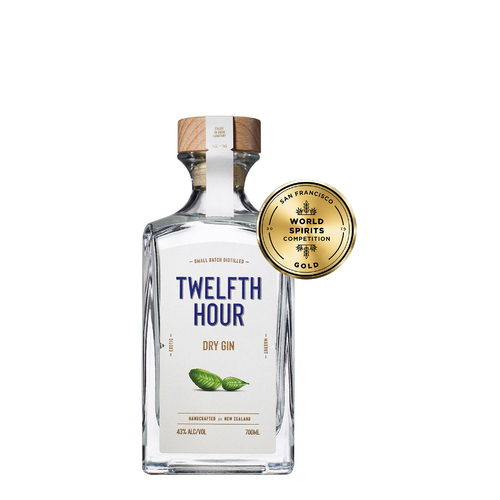 Twelfth Hour (New Zealand) Dry Gin 43% 700ml